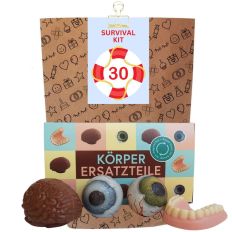 Lustiges Überlebenspaket zum 30. Geburtstag „Survival Kit“ (Set 2)