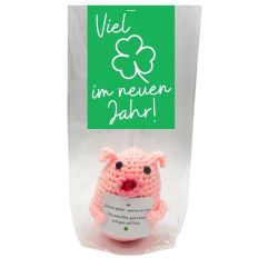 Mini Magic Glückstüte „Viel Glück im neuen Jahr“ – kleines Neujahrsgeschenk (Set 3)