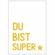 Minicard DU BIST SUPER