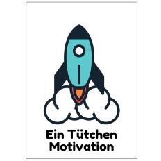 Minicard EIN TÜTCHEN MOTIVATION