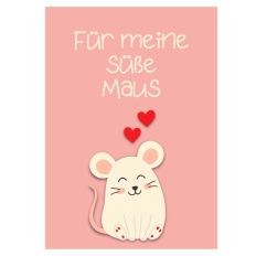 Minicard „Für meine süße Maus“