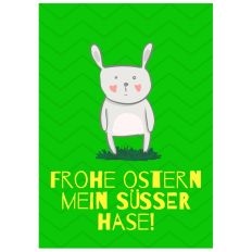 Minicard FROHE OSTERN MEIN SÜSSER HASE!