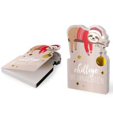 Notizblock Chillige Weihnachten