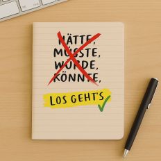 Kleines Notizheft LOS GEHT`S
