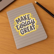 Notizheft MAKE TODAY GREAT