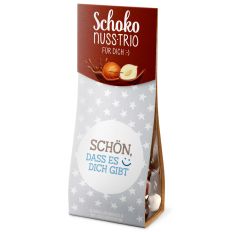 Schoko-Nuss-Mix SCHÖN, DASS ES DICH GIBT - Sterne