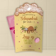 Schaumbad LASS ES DIR GUT GEHEN - Faultier