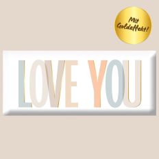 Schokolade 30g LOVE YOU