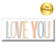 Schokolade 30g LOVE YOU