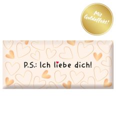 Schokolade 30g „P.S.: Ich liebe dich!“