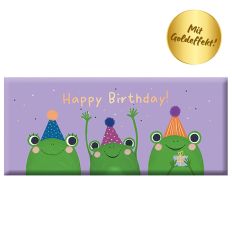 Schokolade 30g HAPPY BIRTHDAY - Frösche