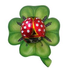 Vollmilchschokolade GLÜCKSKÄFER AUF KLEEBLATT von Storz