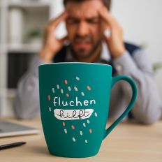Becher Fluchen hilft
