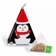 Teebeutel "Pinguin Flocke" (Apfel Punsch)