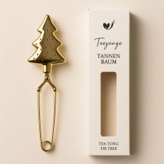 Teezange Tannenbaum Christbaum – kleines Weihnachtsgeschenk für Teeliebhaber