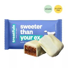 Weiße Kokosnuss-Mandel-Riegel „Sweeter than your ex.“