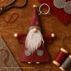 Anhänger WICHTEL KLAUSI DER WEIHNACHTSMANN