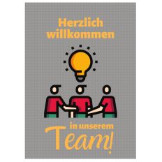 Minicard WILLKOMMEN IM TEAM! - First Edition