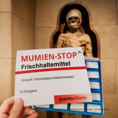 Kaugummis MUMIEN-STOP