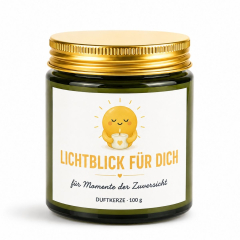 Duftkerze Herzbotschaften – Lichtblick für dich