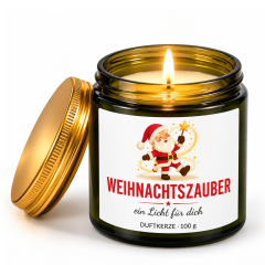 Duftkerze „Weihnachtszauber – ein Licht für dich“