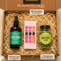 Geschenkbox Scheidung – Lustiges Geschenk „Glückwunsch zur Scheidung!“ (Set 5)
