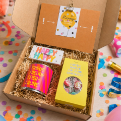 Geschenkbox zum Geburtstag „Happy Birthday to you!“ (Set 14)