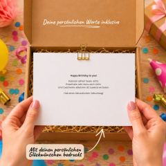 Geschenkbox zum Geburtstag „Happy Birthday to you!“ (Set 14)