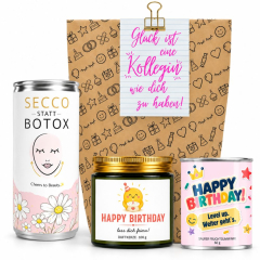 Geschenktüte „Glück ist eine Kollegin wie dich zu haben!“ (Set 4)