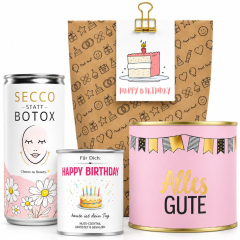 Geschenktüte „Happy Birthday!“ (Set 9 – Geburtstagskuchen)