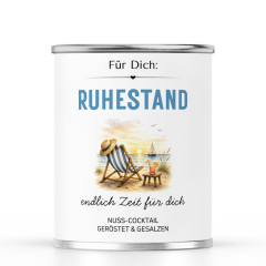 Nusscocktail Ruhestand – endlich Zeit für dich