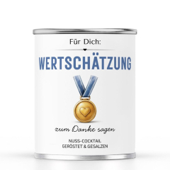 Nusscocktail Wertschätzung – zum Danke sagen