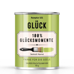 Saurer Fruchtgummi Mix Rezeptur 101 – Glück – 100% Glücksmomente
