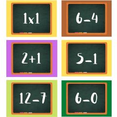Adventskalender Zahlen 1 - 24 GFF RECHENAUFGABEN