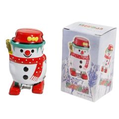 Blechspielzeug LAUFENDER SCHNEEMANN