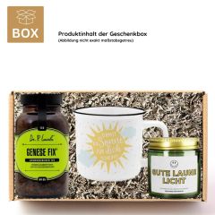 Geschenkbox zur Aufmunterung - Ich denk an dich! (Set 3)