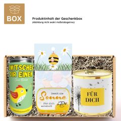 Geschenkbox Blumenersatz – Originelles Geschenk statt Blumen (Set 1)