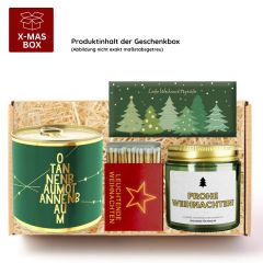 Geschenkbox Weihnachten „Frohe Weihnachten liebes Team“ – Mitarbeitergeschenk (Set 1)