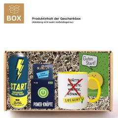 Onboarding Box – Willkommensgeschenk neue Mitarbeiter „Startkit“ (Set 1)