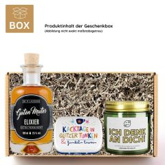 Geschenkbox Scheidung – Lustiges Geschenk „Glückwunsch zur Scheidung!“ (Set 4)