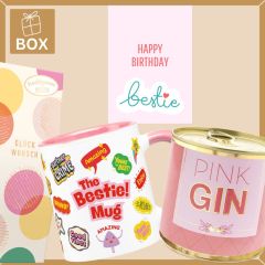 Geschenkbox zum Geburtstag – „Happy Birthday Bestie“ (Set 2)