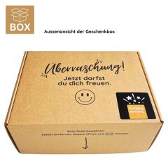 Geschenkbox Geburtstag – Lustiges Geburtstagsgeschenk „Der Lack ist ab“ (Set 2)