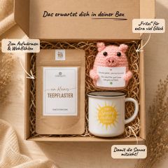 Geschenkbox Gute Besserung Paket „Kleine Aufmunterung für dich“ (Set 9)