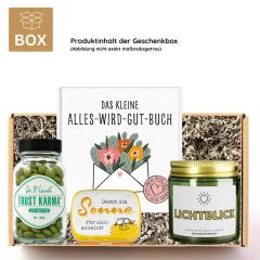 Geschenkbox Gute Besserung Paket „Kleine Aufmunterung für dich“ (Set 1)
