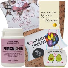 Geschenktüte Freundschaft  „Wir haben es gut. Denn wir haben uns“ (Set 3)