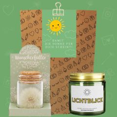Geschenktüte Trostspender „Damit die Sonne für dich scheint“ (Set 1)