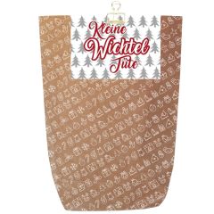Geschenktüte X-MAS ICON - KLEINE WICHTEL TÜTE - zum Befüllen