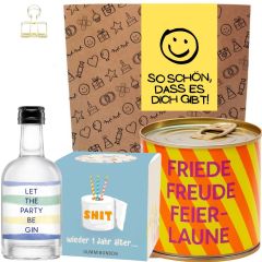 Geschenktüte Geburtstagsgeschenk „So schön, dass es dich gibt!“ (Set 10)