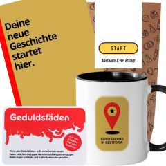 Geschenktüte Onboarding – Willkommensgeschenk  „Start-Button“ (Set 6) 