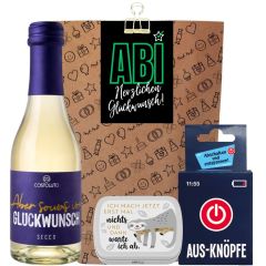 Geschenktüte ABI GESCHAFFT - HERZLICHEN GLÜCKWUNSCH # 1